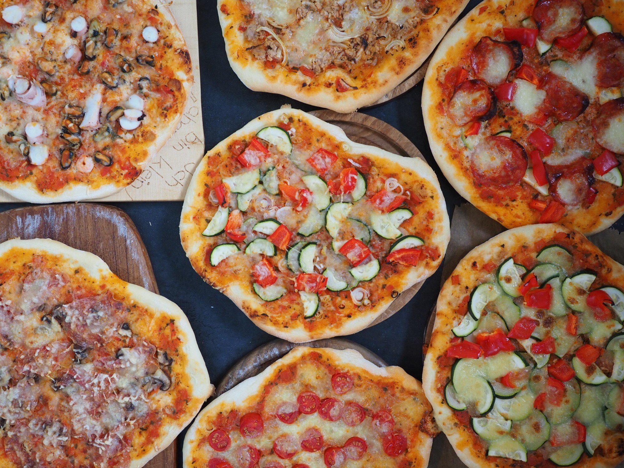 Pick a pizza topping: